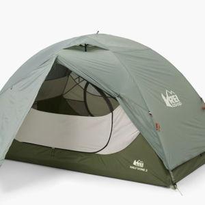 REI Co-op Half Dome 2 Tent with Footprint - Stone Green