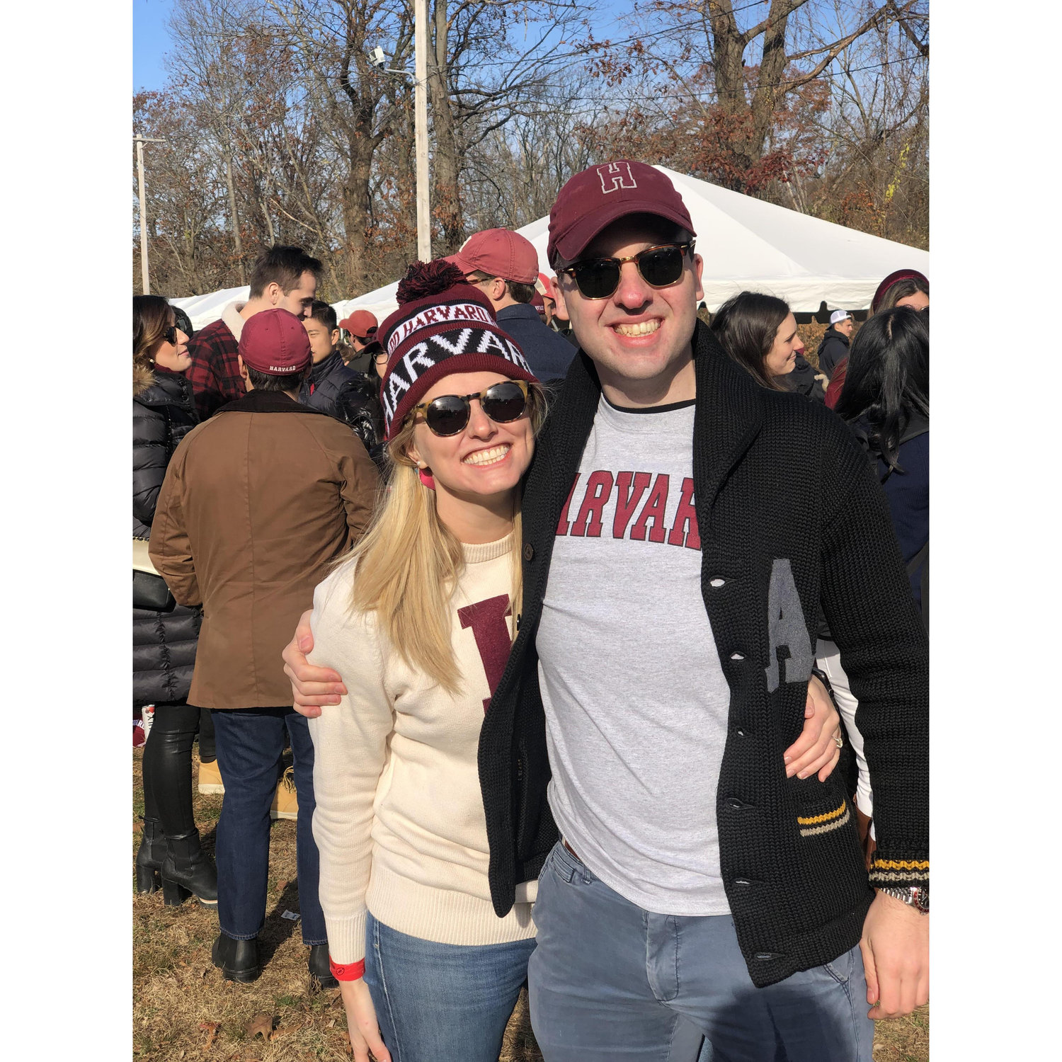 Embracing school spirit at the Harvard Yale Game
November 2021