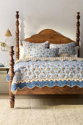 Iluka 100% Cotton Gauze Floral Quilt