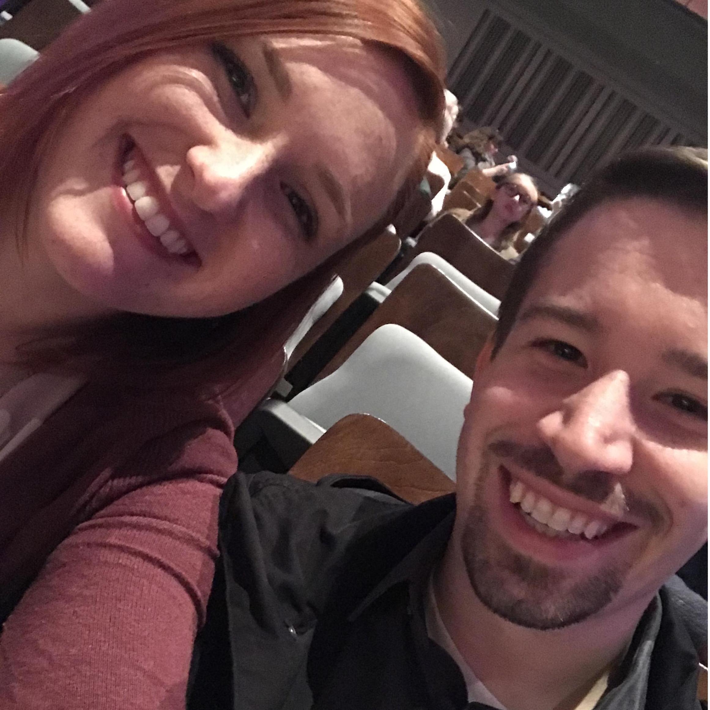 At the symphony in 2017.