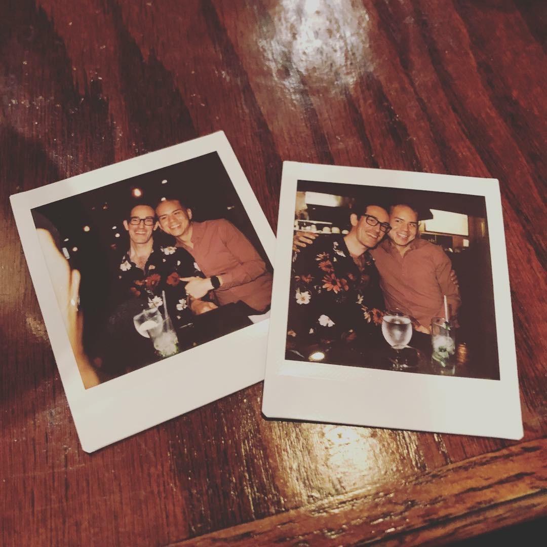 A great night out with friends. Thanks, Marissa, for the polaroids!