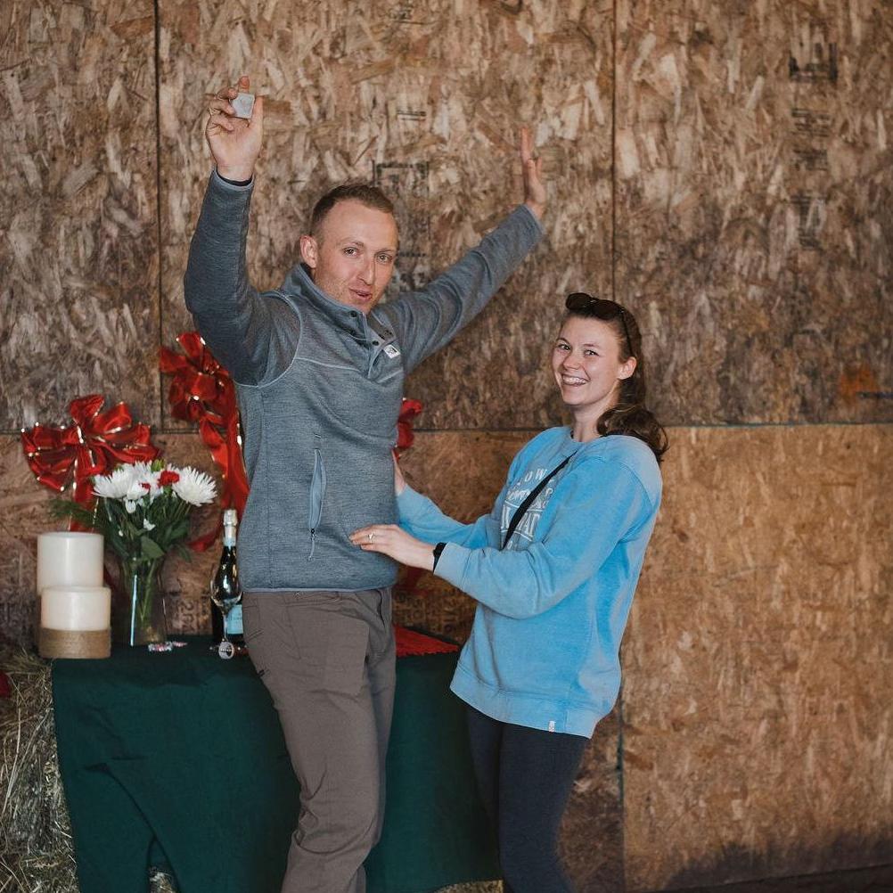 Abby said yes!