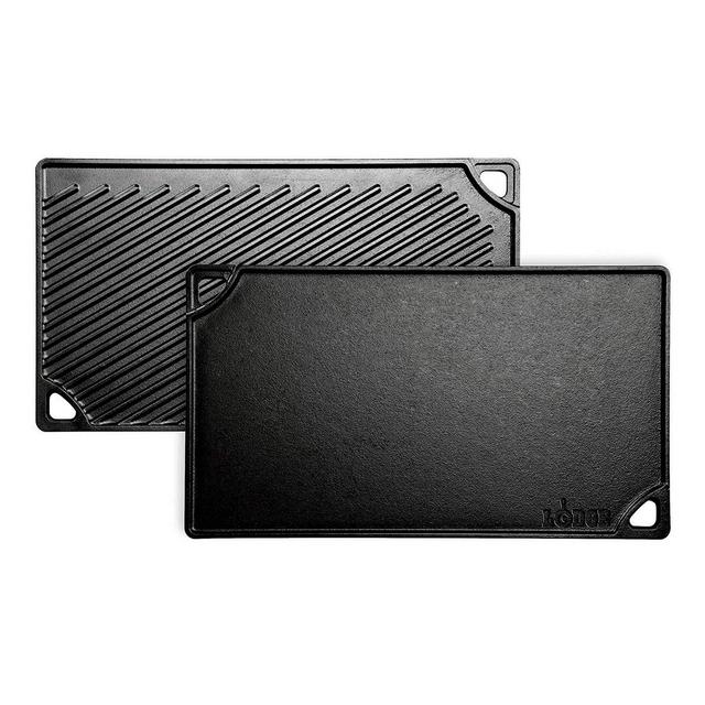 Lodge Cast Iron Reversible Grill/Griddle, LDP3, 16.75&quot; x 9.5&quot;