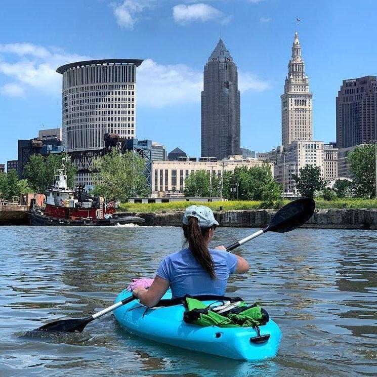 Kayaking in Cleveland