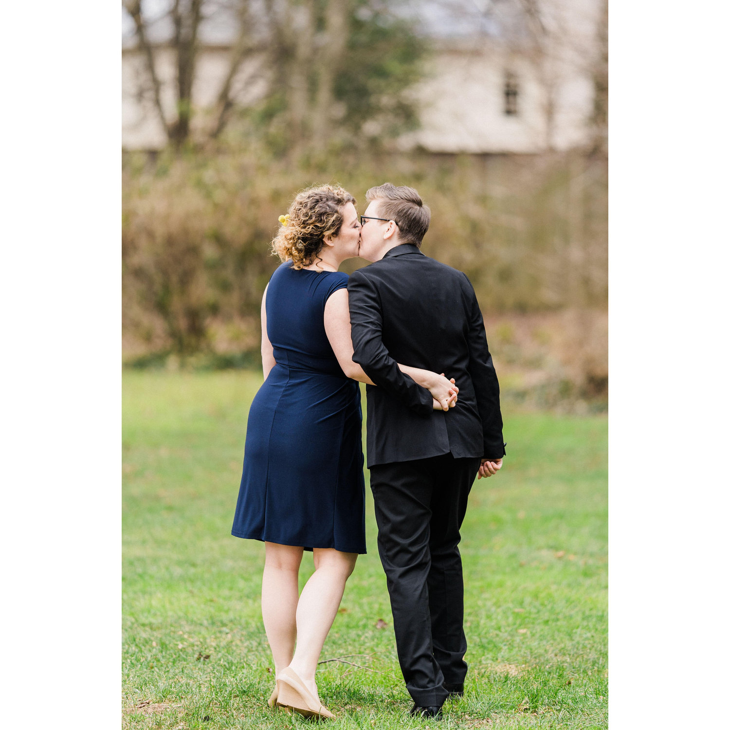 Photo by Sarandon Smith - We were models for a wedding magazine!