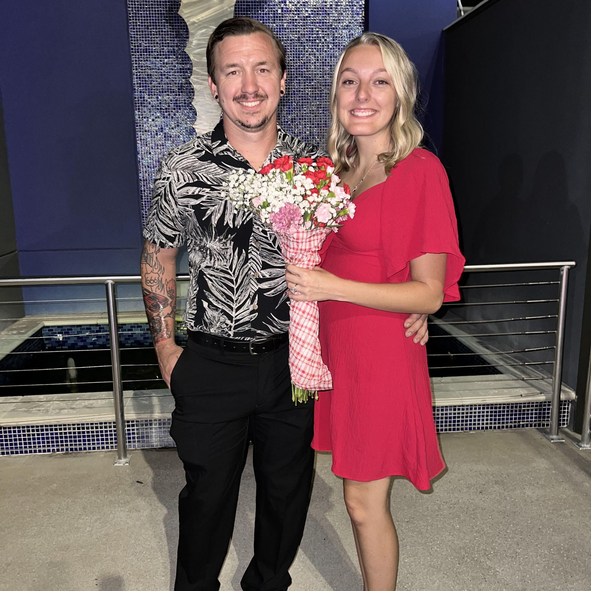 The day we got engaged!