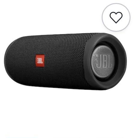 JBL - Flip 5 Portable Bluetooth Speaker - Black
