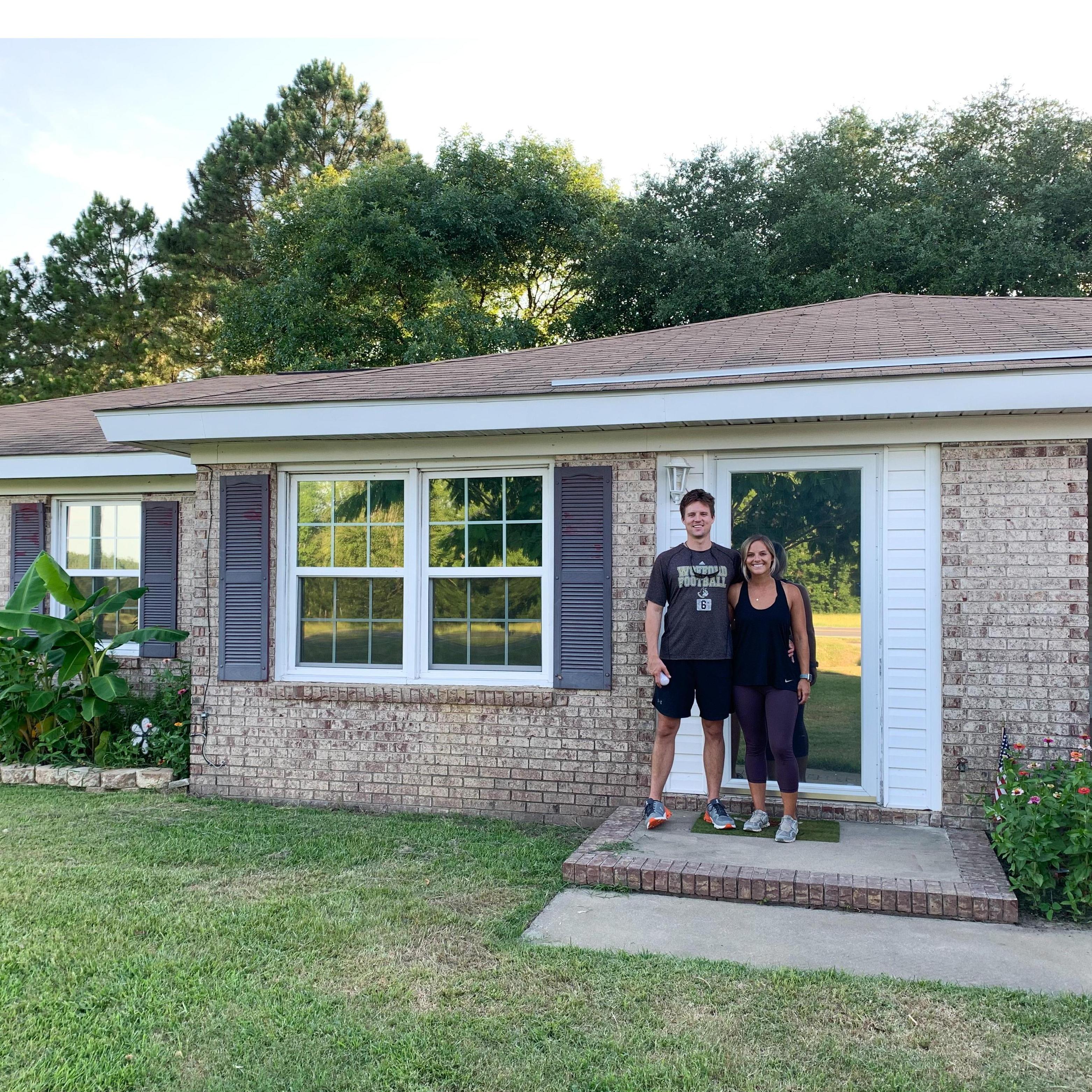 Settling in to our new home in Vidalia, GA!