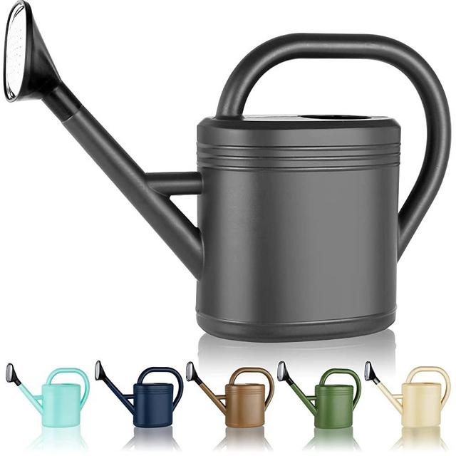 Watering Can for Indoor Plants, Garden Watering Cans for Outdoor Plant House Flower, Modern Plant Watering Can Large Long Spout with Sprinkler Head 1 Gallon