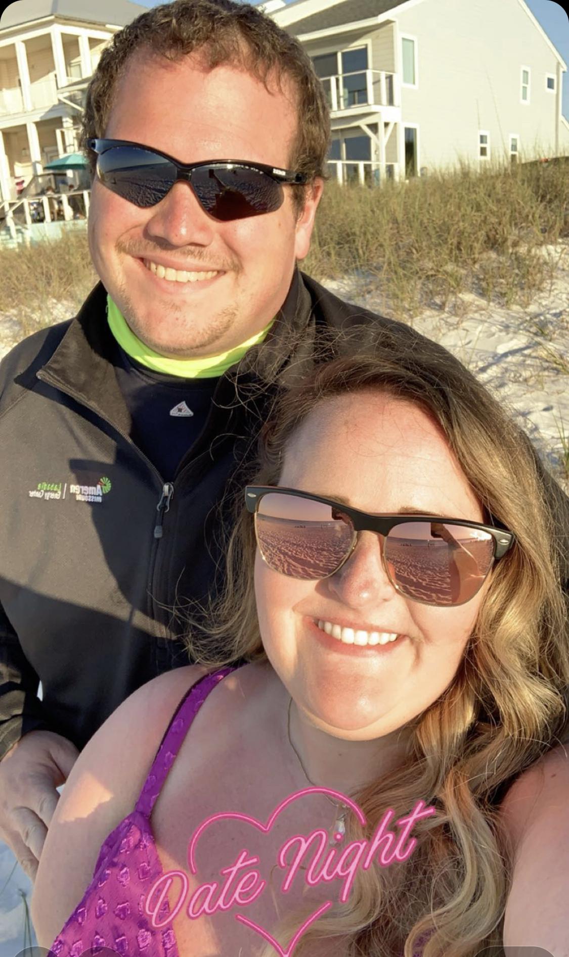 Sunset pics from our first vaca