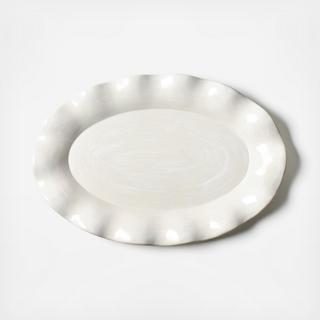 Ruffle Oval Platter