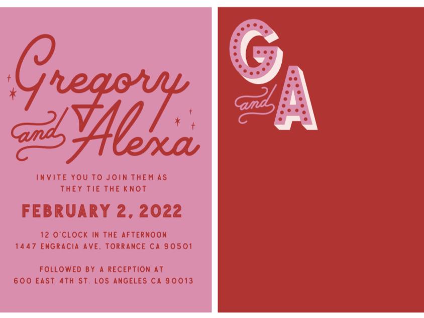 The Wedding Website of Alexa Ben-Amor and Gregory Castaneda
