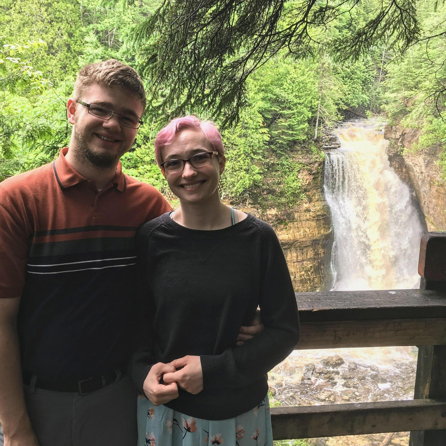 6.30.2017 - Munising, MI
Admiring Miner’s Falls as part of our summer trip around Lake Michigan.
