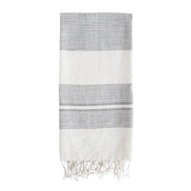 Abbot Stripe Hand Towel