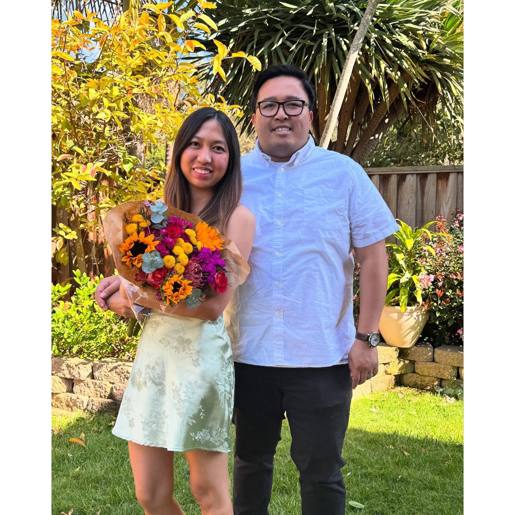 First Wedding Anniversary