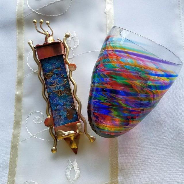 Wedding Glass Kit, Wedding Mezuzah