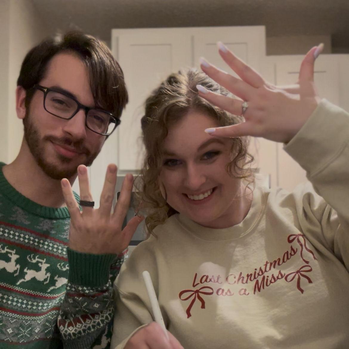First Christmas Engaged!