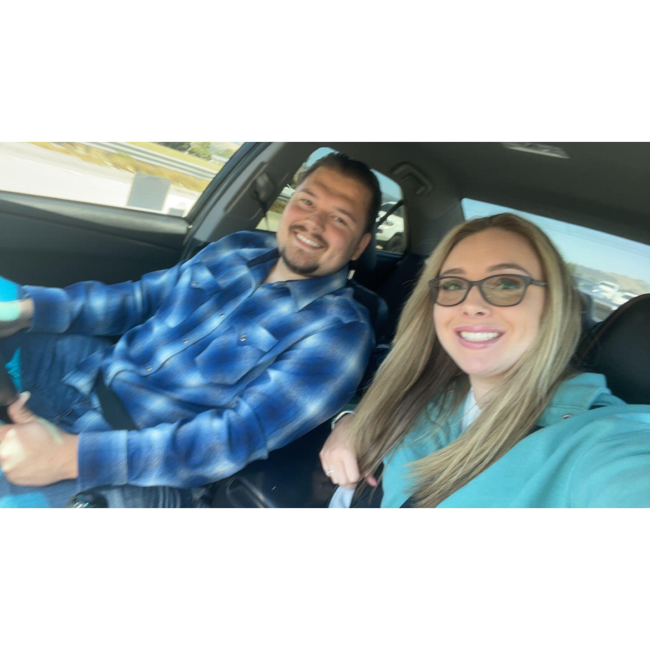 Our first trip as a couple.