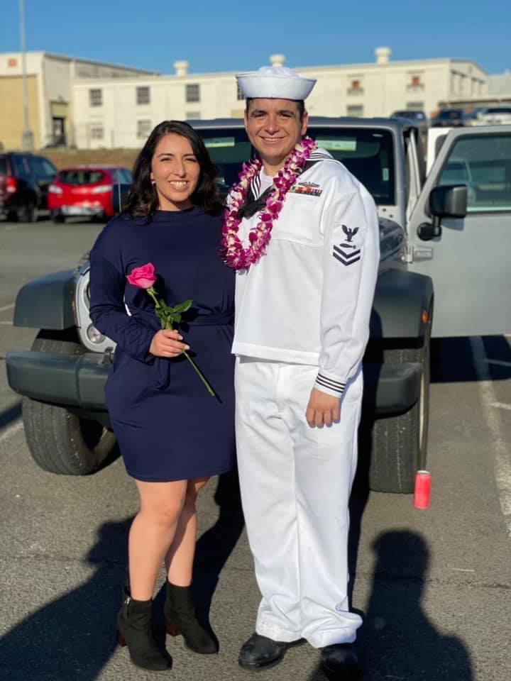 Jacob's Homecoming. The day he proposed!