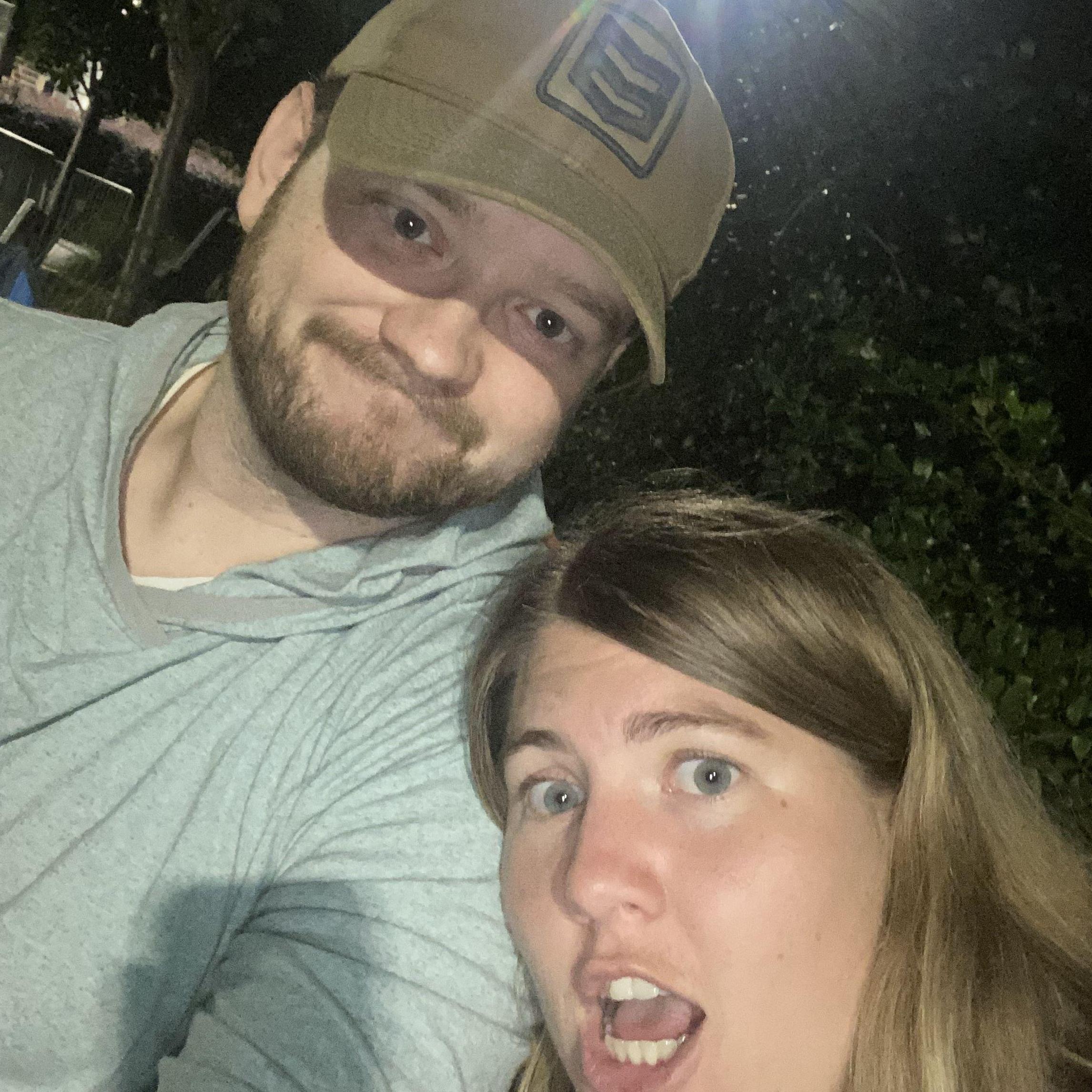 Connor came and visited Duke basketball campout