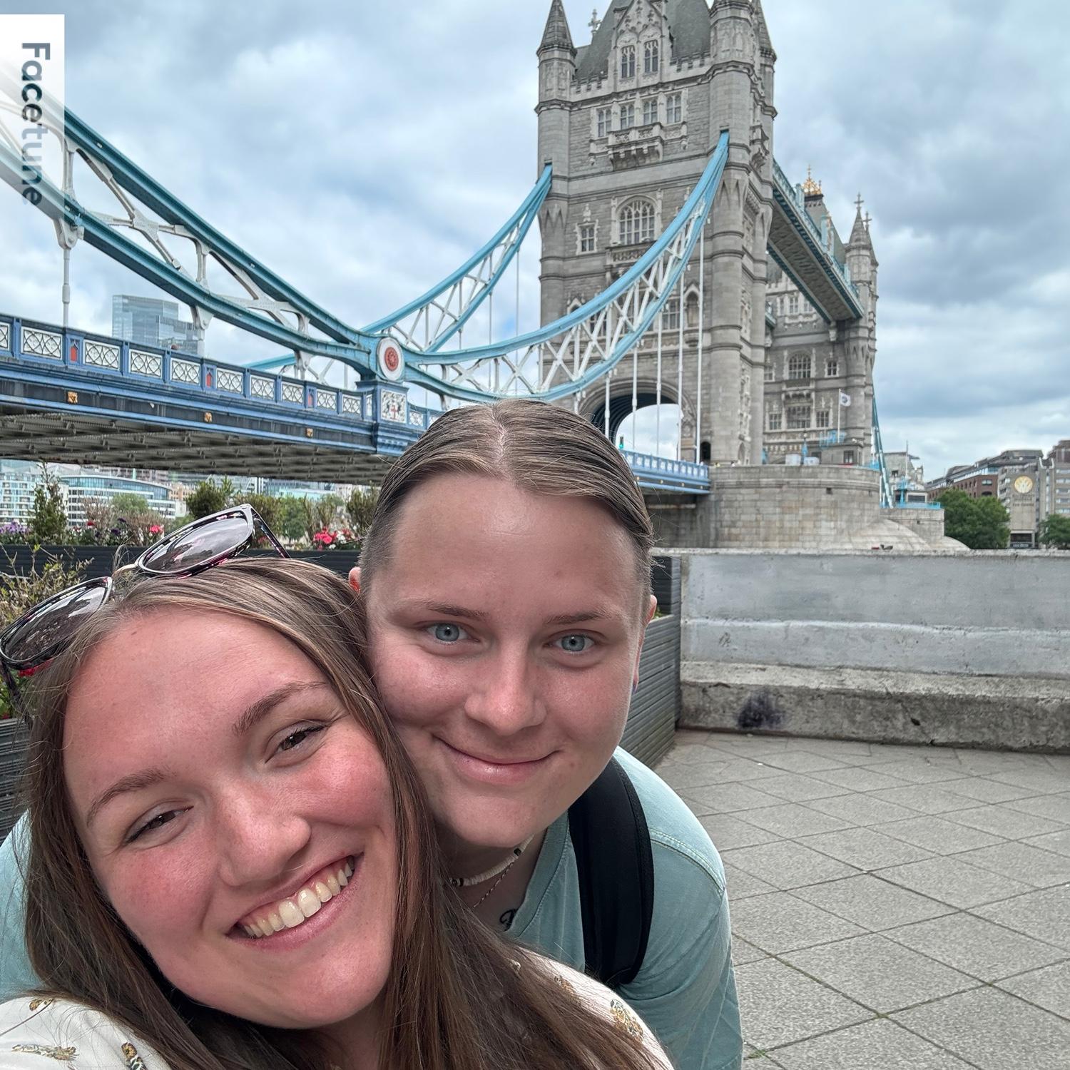 Lyndsay’s 1st international trip ever in England for a wedding!
