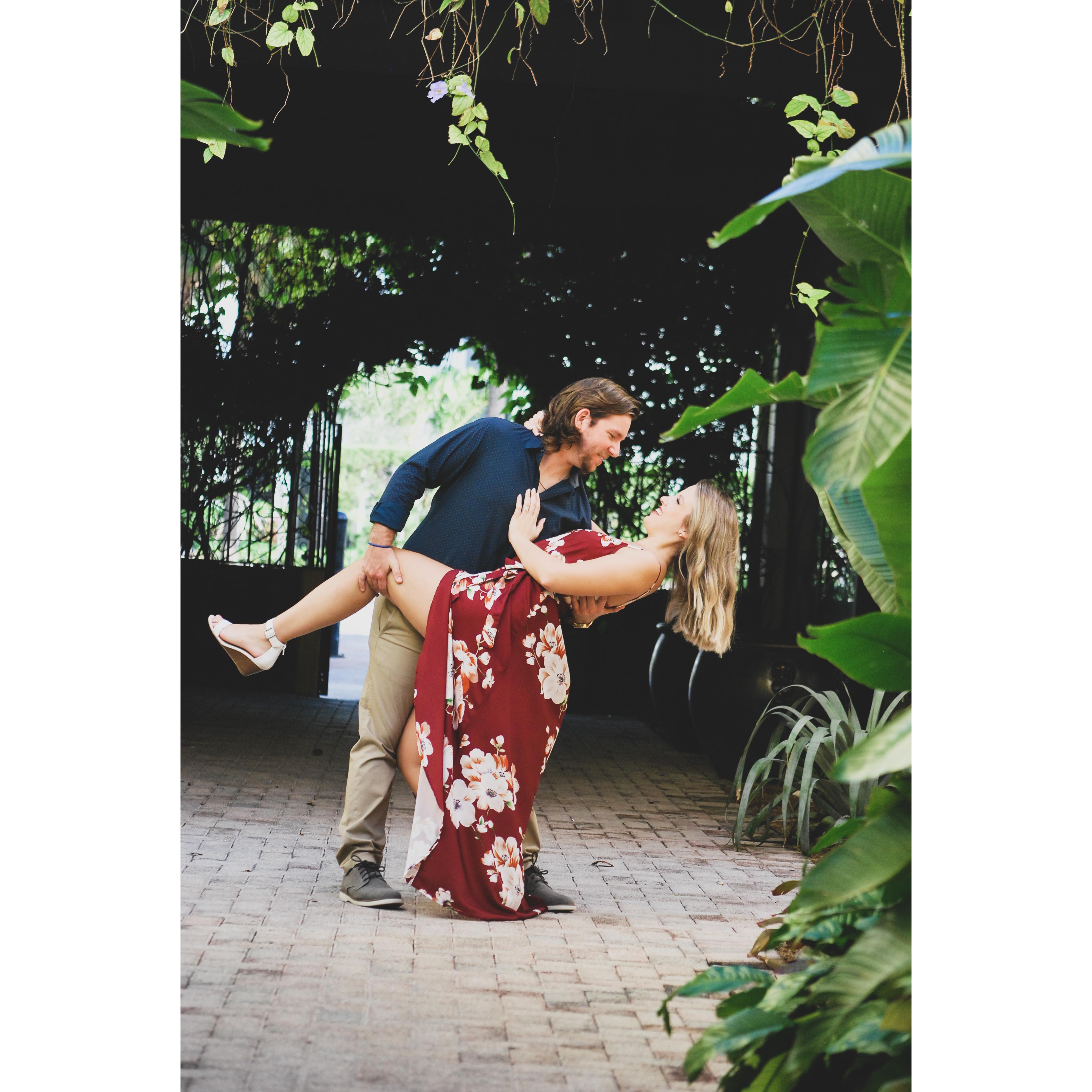 Engagement Photos on Las Olas Blvd in Ft. Lauderdale, FL!