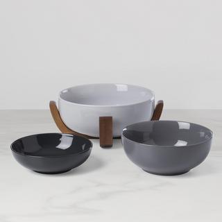 24 Seven Colors 4-Piece Nesting Bowl Set