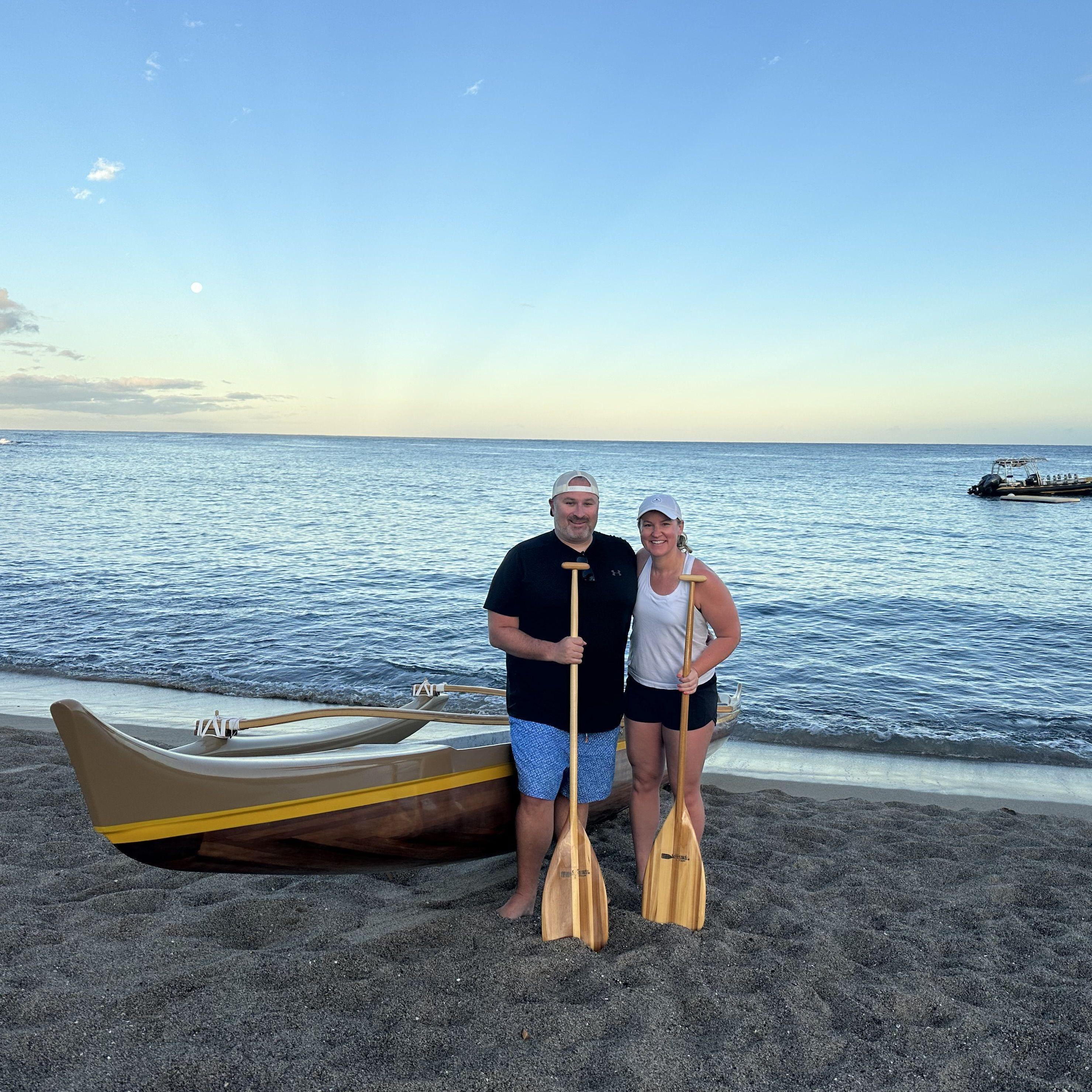 Outrigger Canoe Paddle, Kona Village Resort