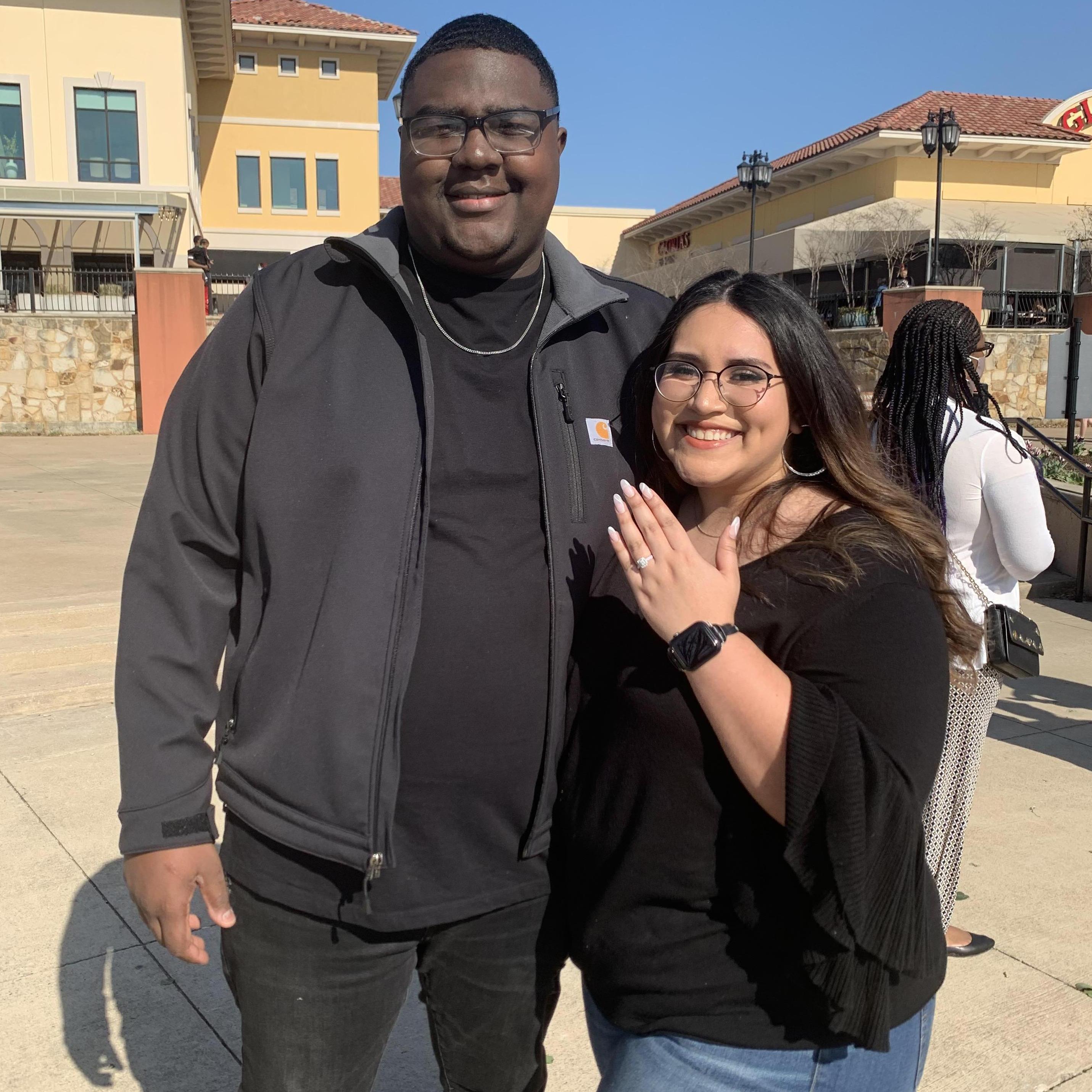 March 20, 2021. Our engagement!