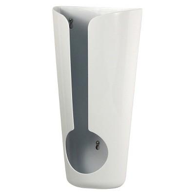 Spectrum Plastic Recycling Bag Holder - White