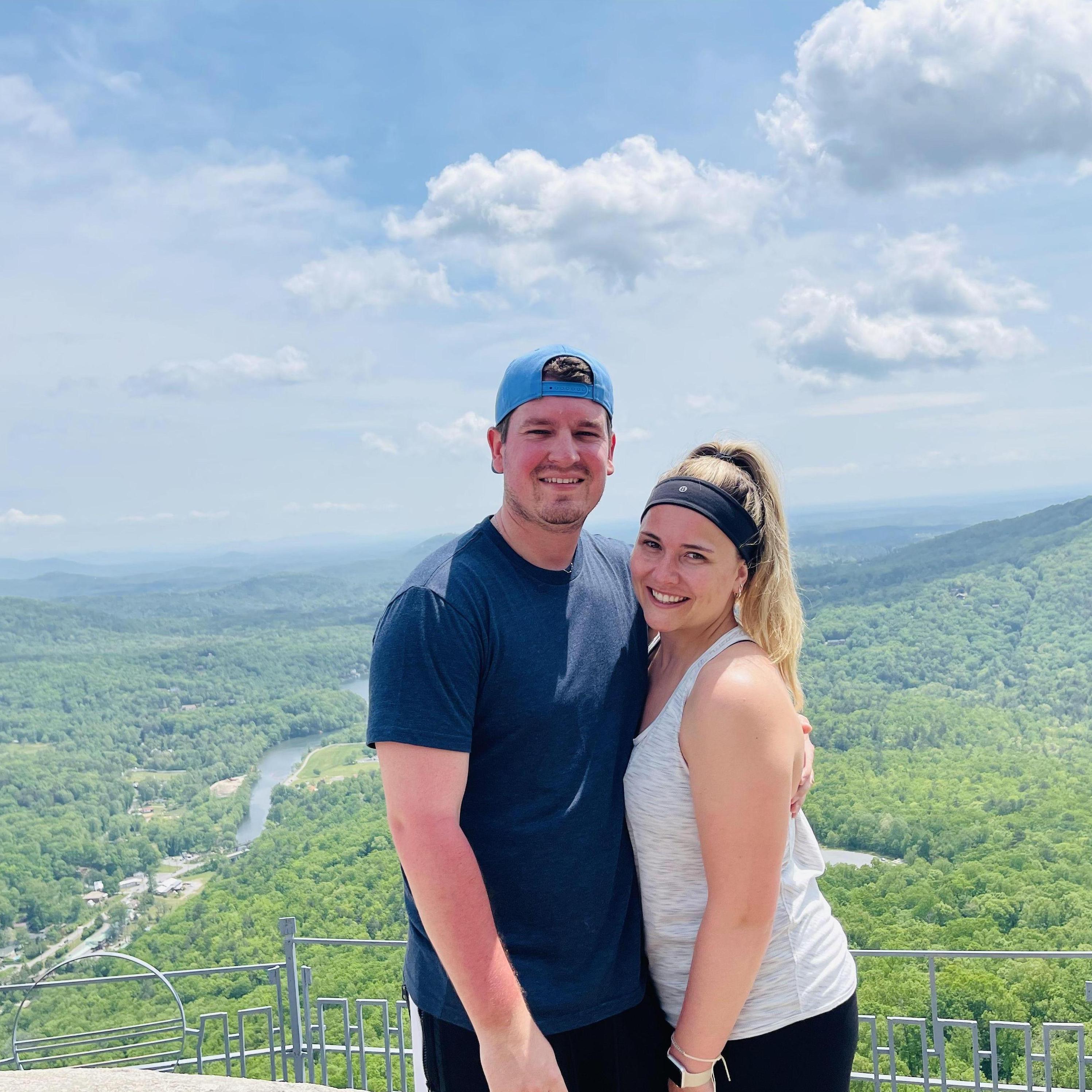 A little trip to the top of Chimney Rock!