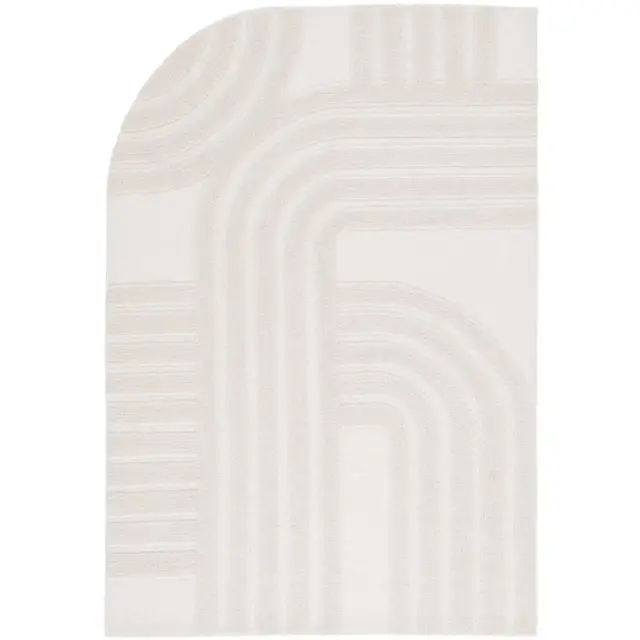 Southampton SHA309 Hand Tufted Indoor Area Rug - Ivory - 8'x10' - Safavieh