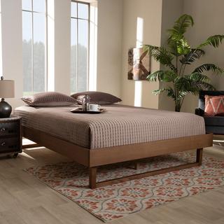 Liliya Mid-Century Modern Platform Bed Frame