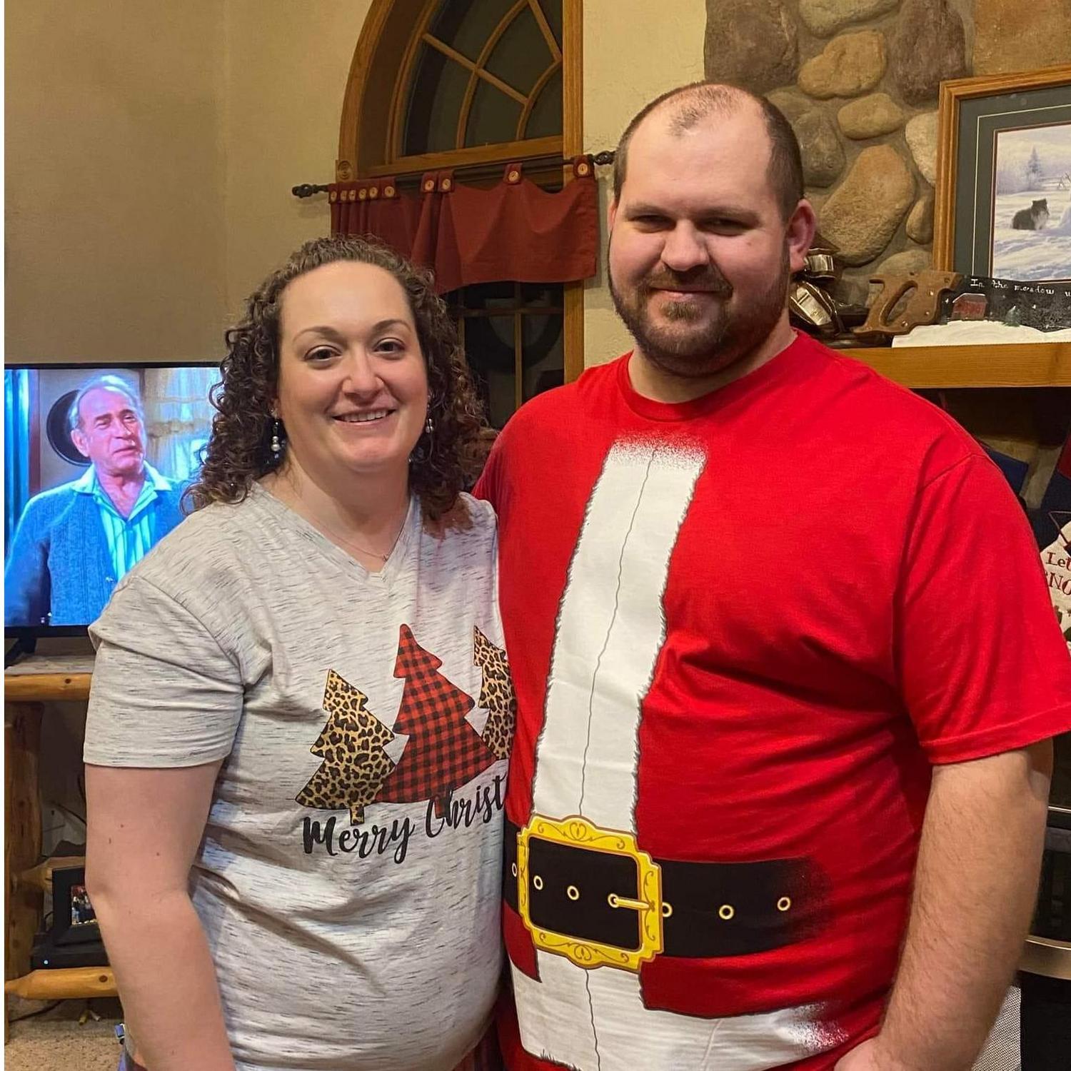 Christmas 2021 (after we got engaged!)