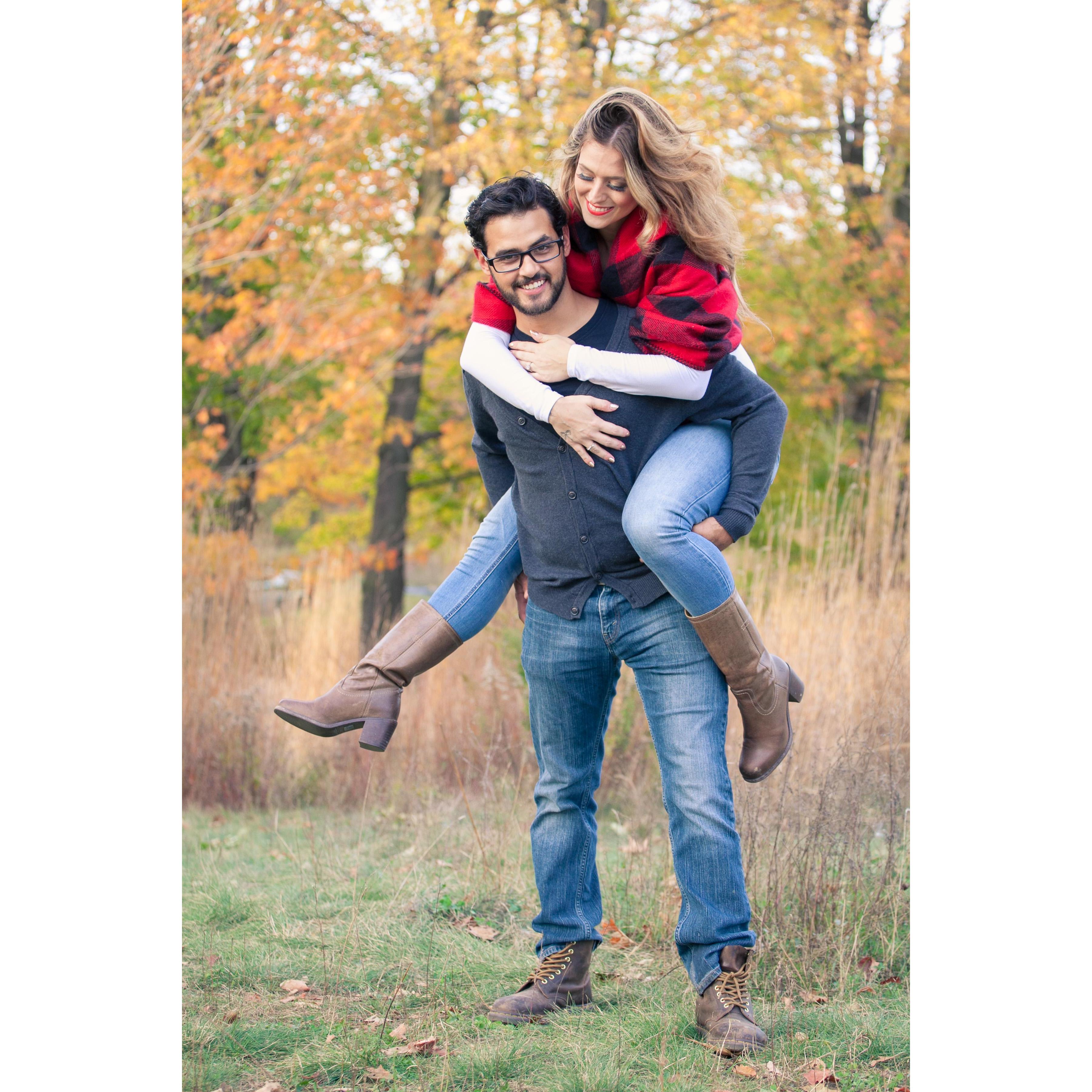 Engagement shoot with Dani Carlton