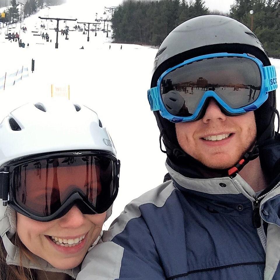 First ski trip together at Deep Creek!