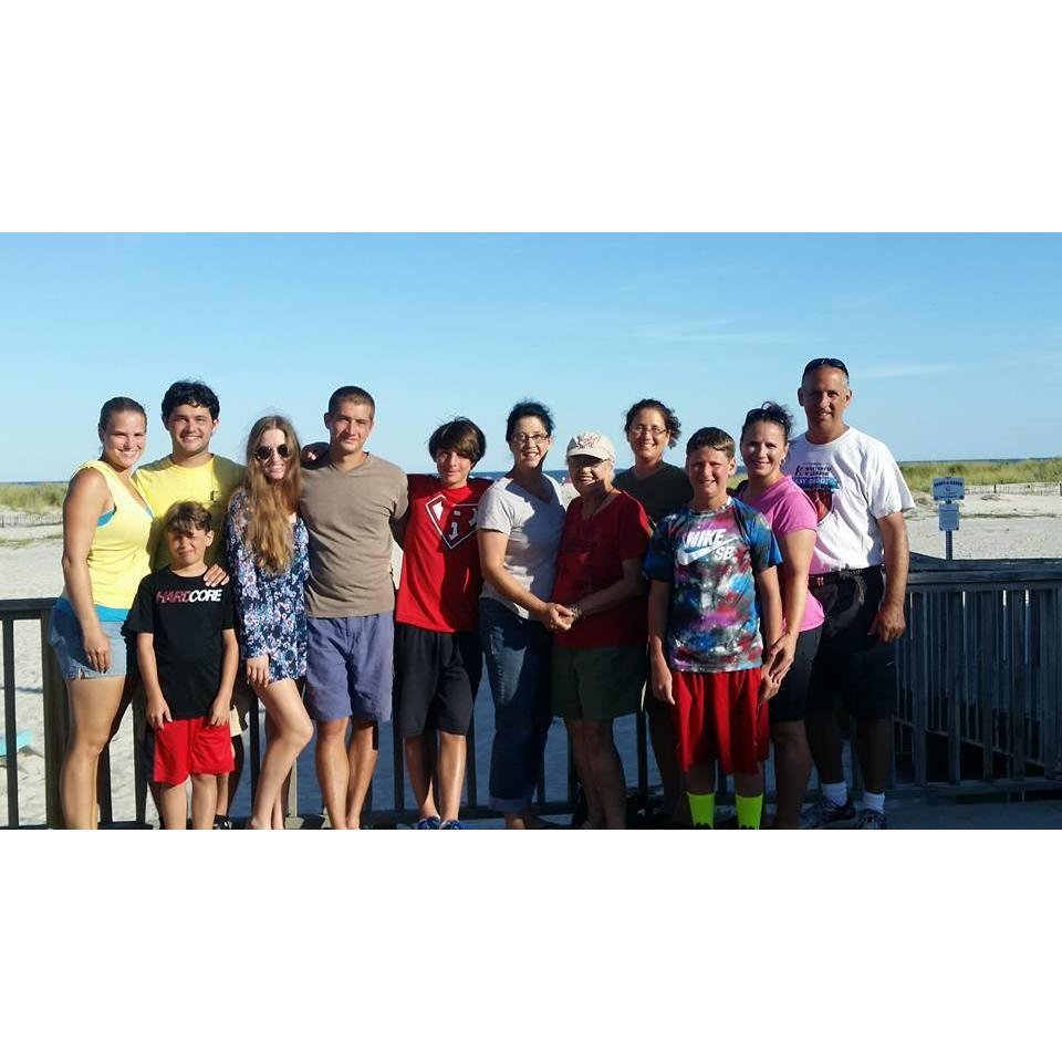 Henry family at the beach!