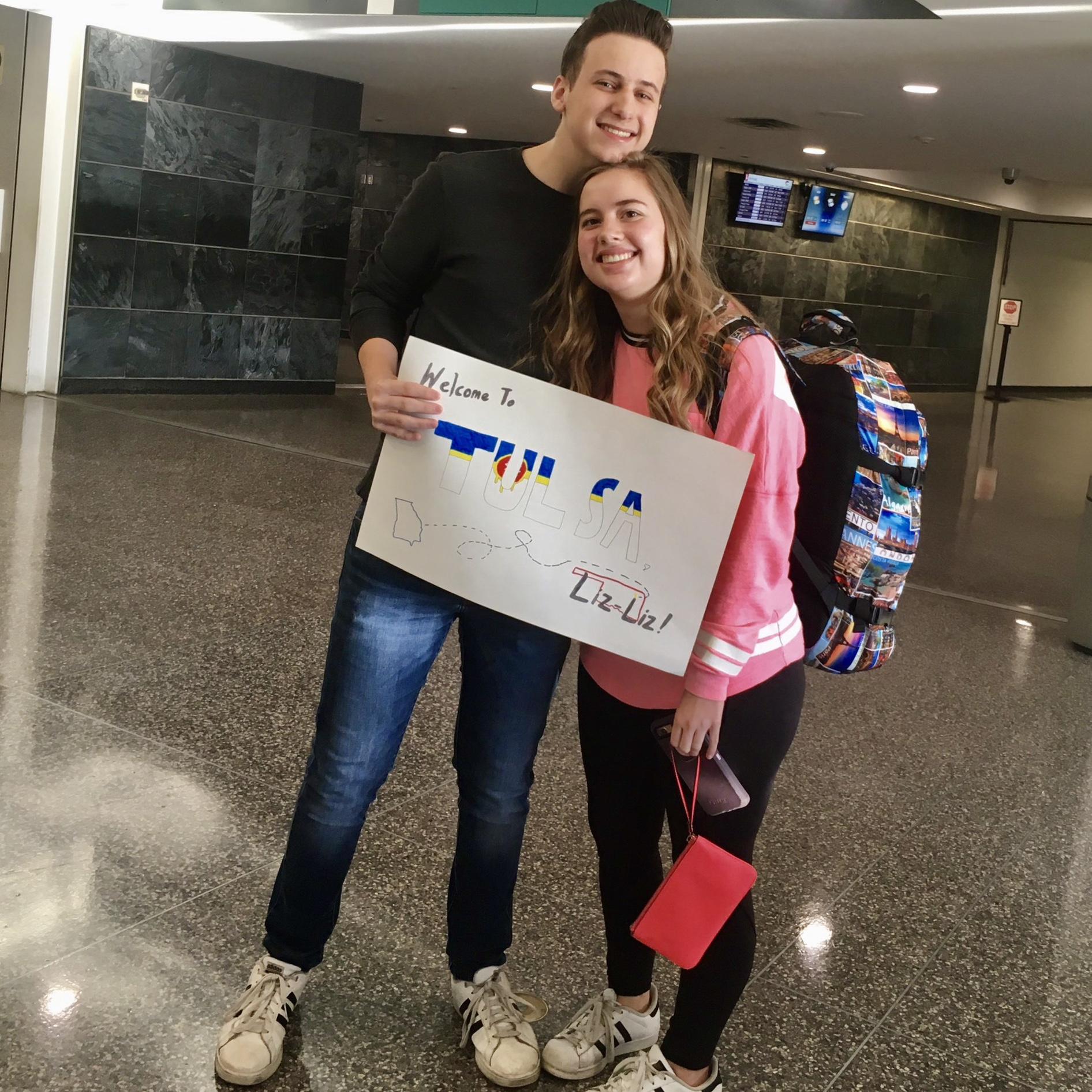 First long distance trip to see Tulsa🏙️