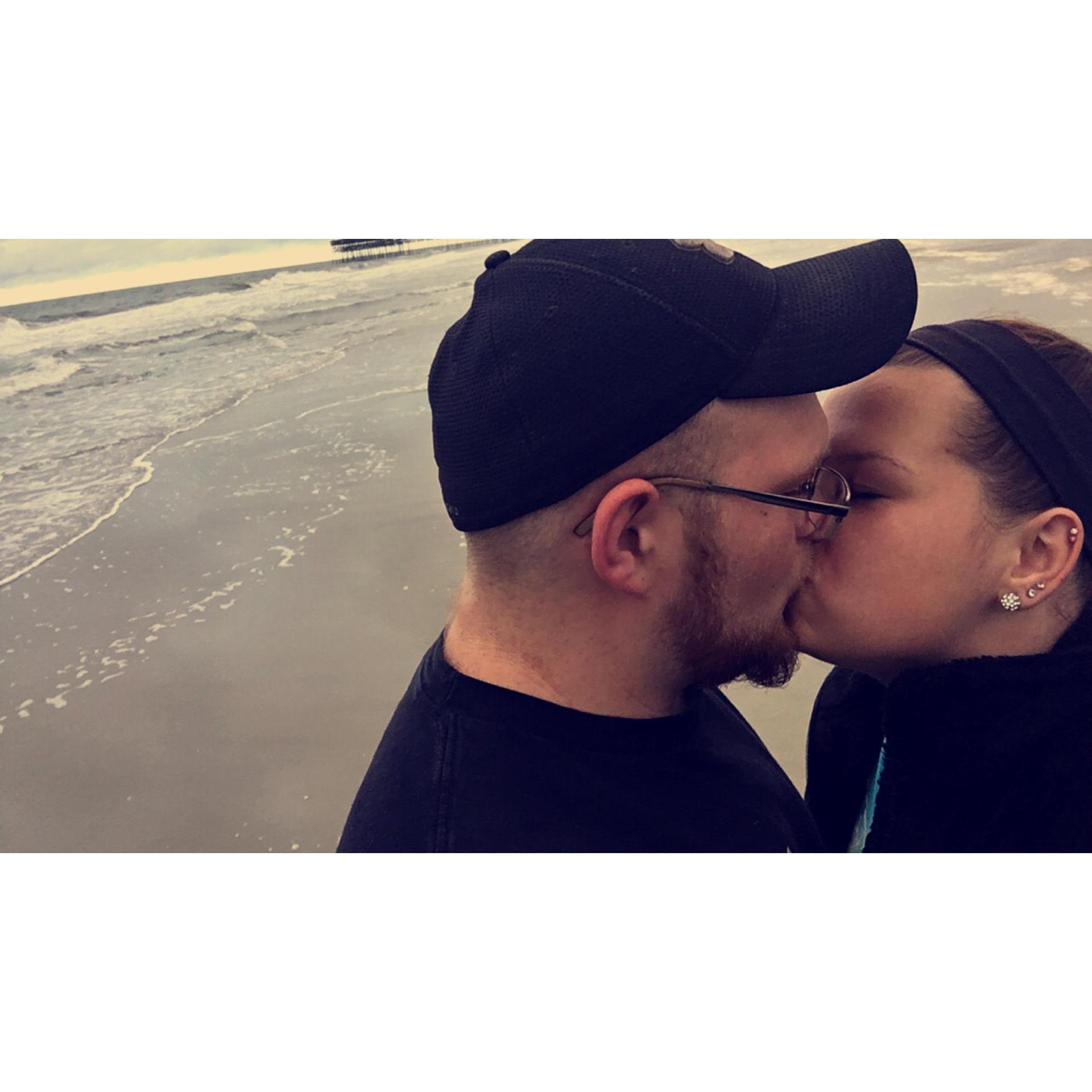 Sandy beaches and your kisses are the best things.