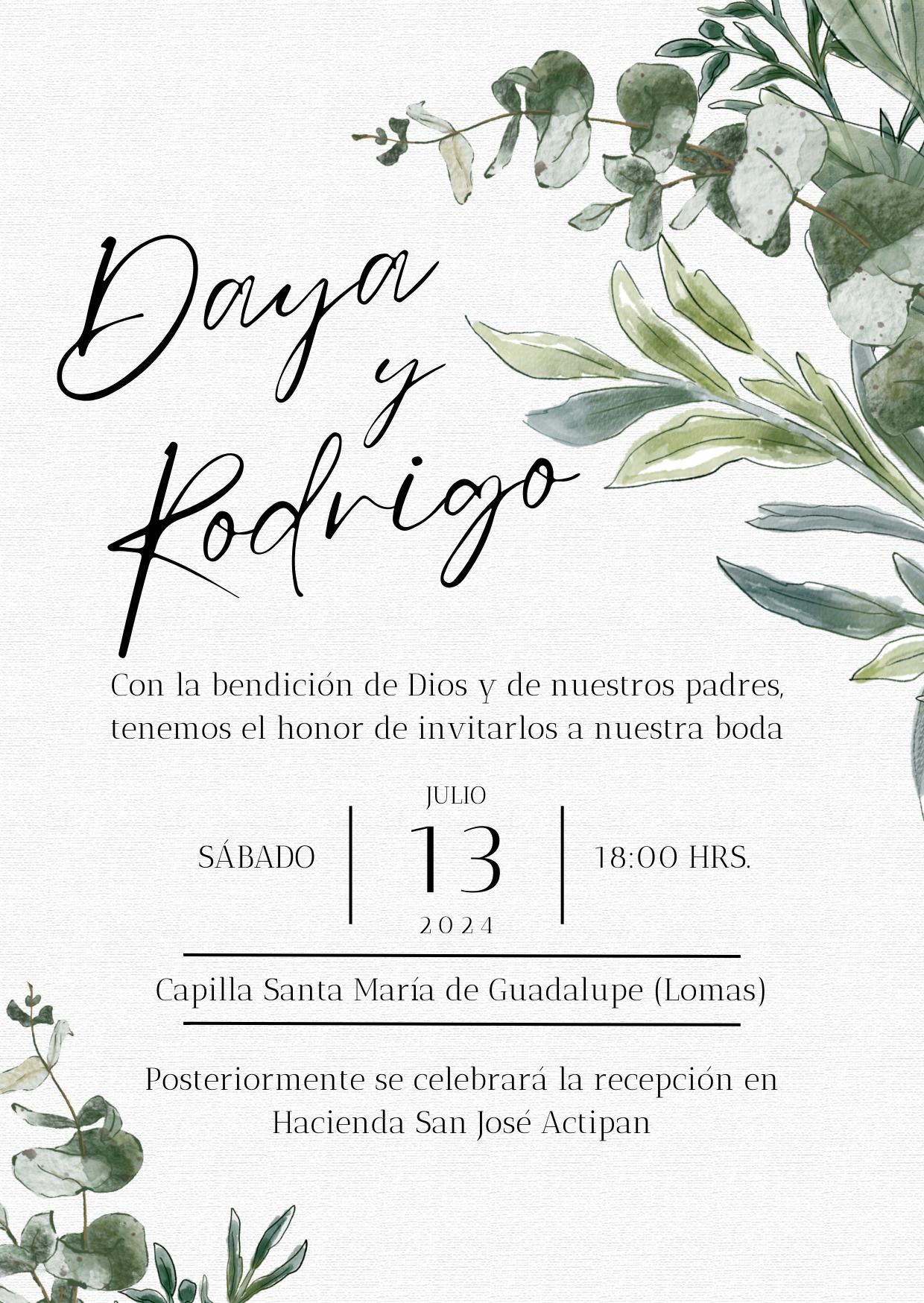 The Wedding Website of Daya Ortiz and Rodrigo Pimentel