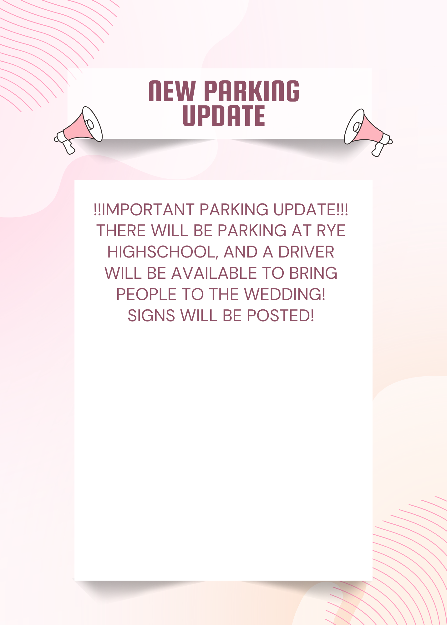 The Wedding Website of Sara Wilson and Bradley Williams
