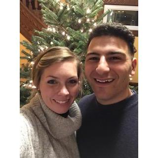 Decorating the Christmas Tree at our first place together - 2019