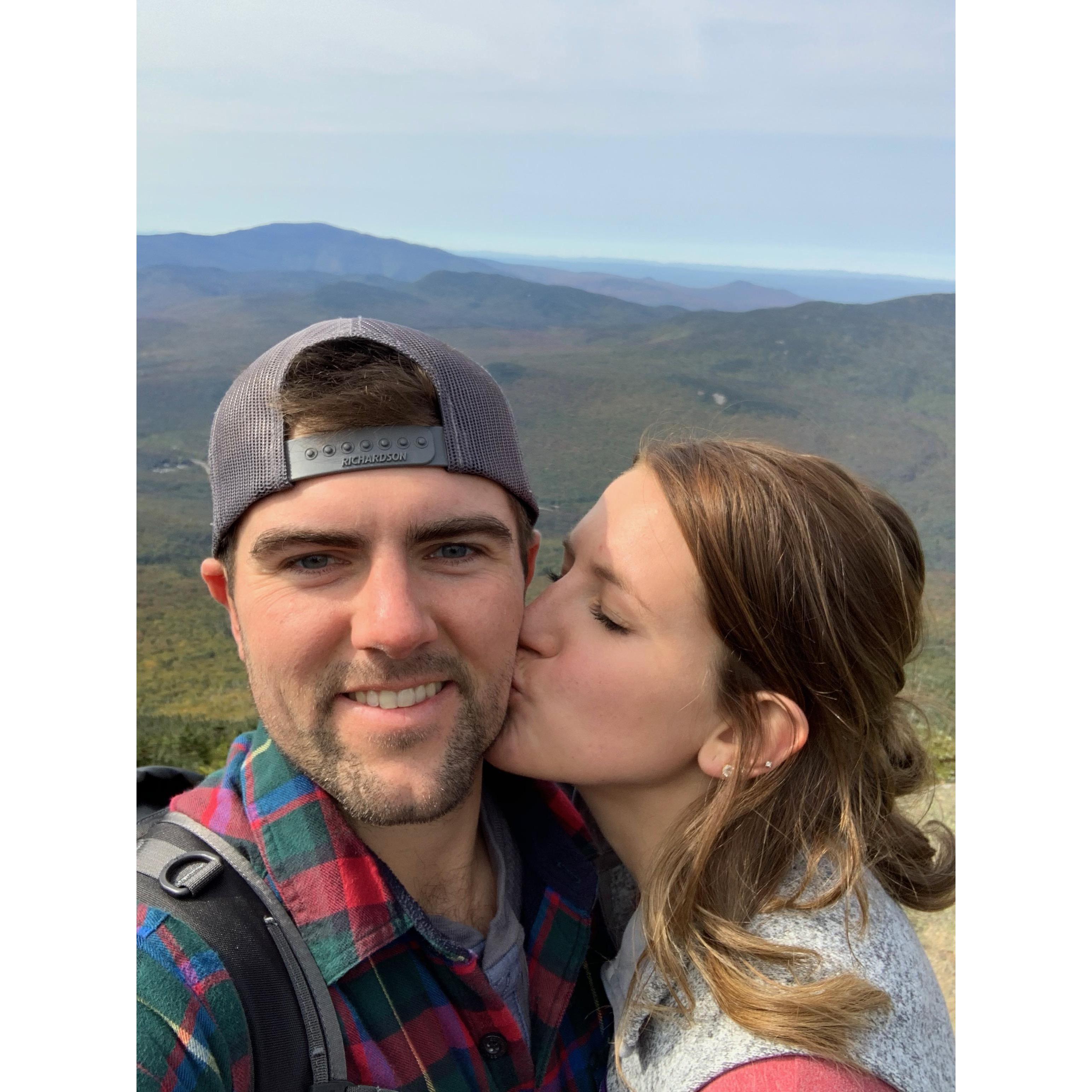 Our first big trip, a week spent in the mountains of New Hampshire