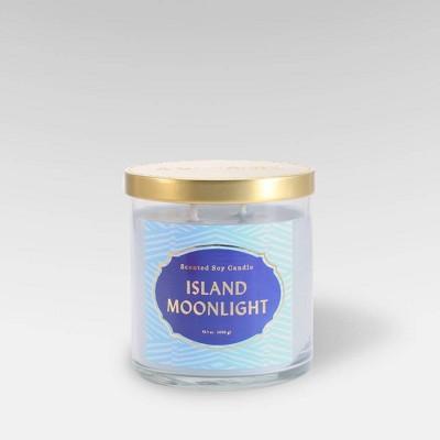 15.1oz Lidded Glass Jar 2-Wick Candle Island Moonlight - Opalhouse™