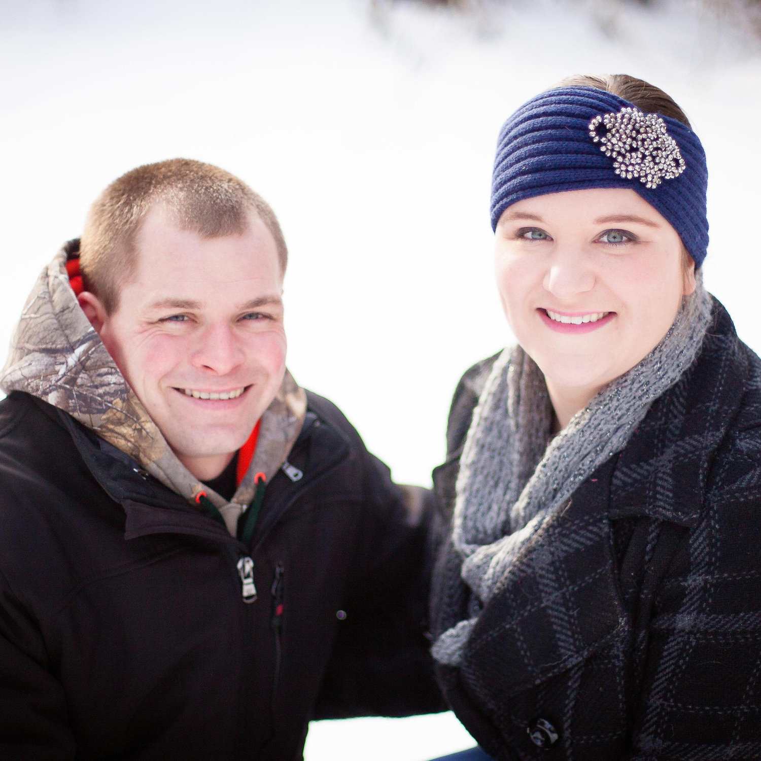 One of our many engagement pictures from February 2018