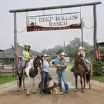 Horseback riding at Deep Hollow Ranch