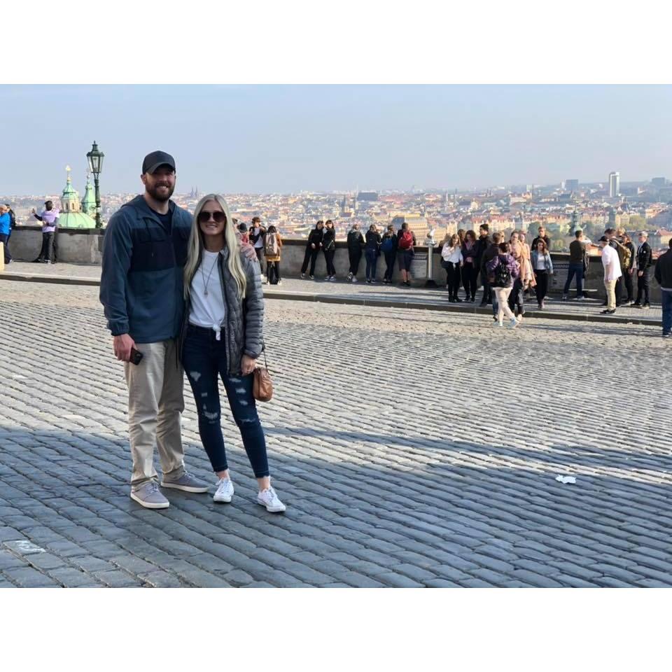 Prague with the crew