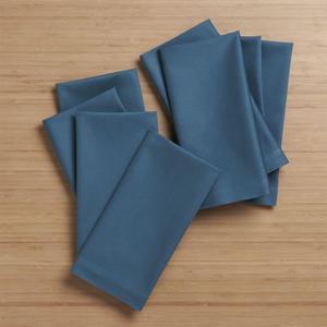 Fete Corsair Blue Cloth Napkins, Set of 8