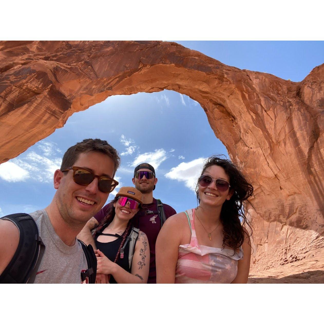Met up with Adam and Kaylee during our Moab adventure!