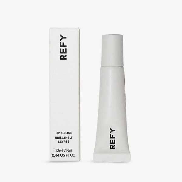 REFY Lip Gloss - Blush (Light, neutral pink) + Bonus Premium Korean Hydrating Sheet Masque